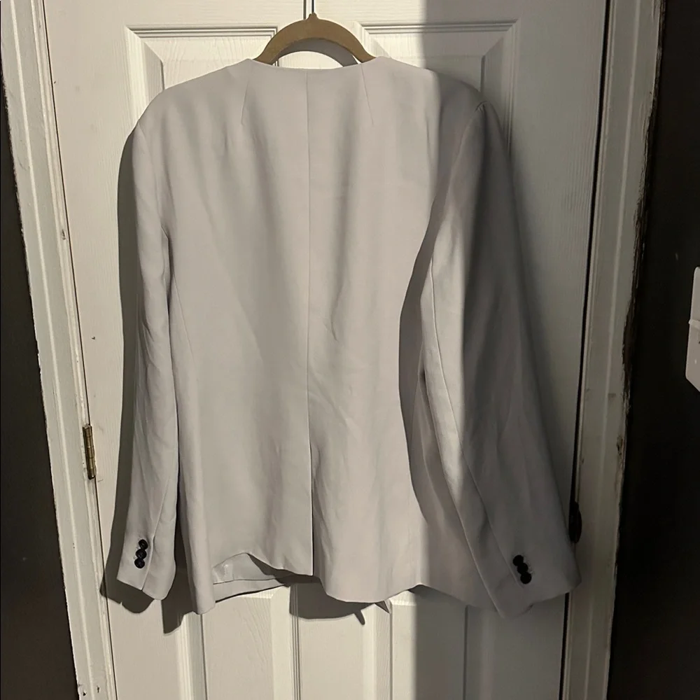 J. Crew Women's Double-Breasted Cream Blazer - Picture 5 of 5